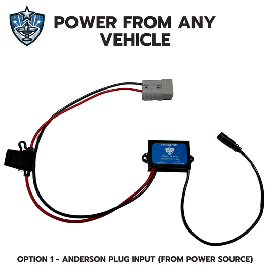 12V Starlink Mini Power Adapter - Anderson or Cigarette Plug