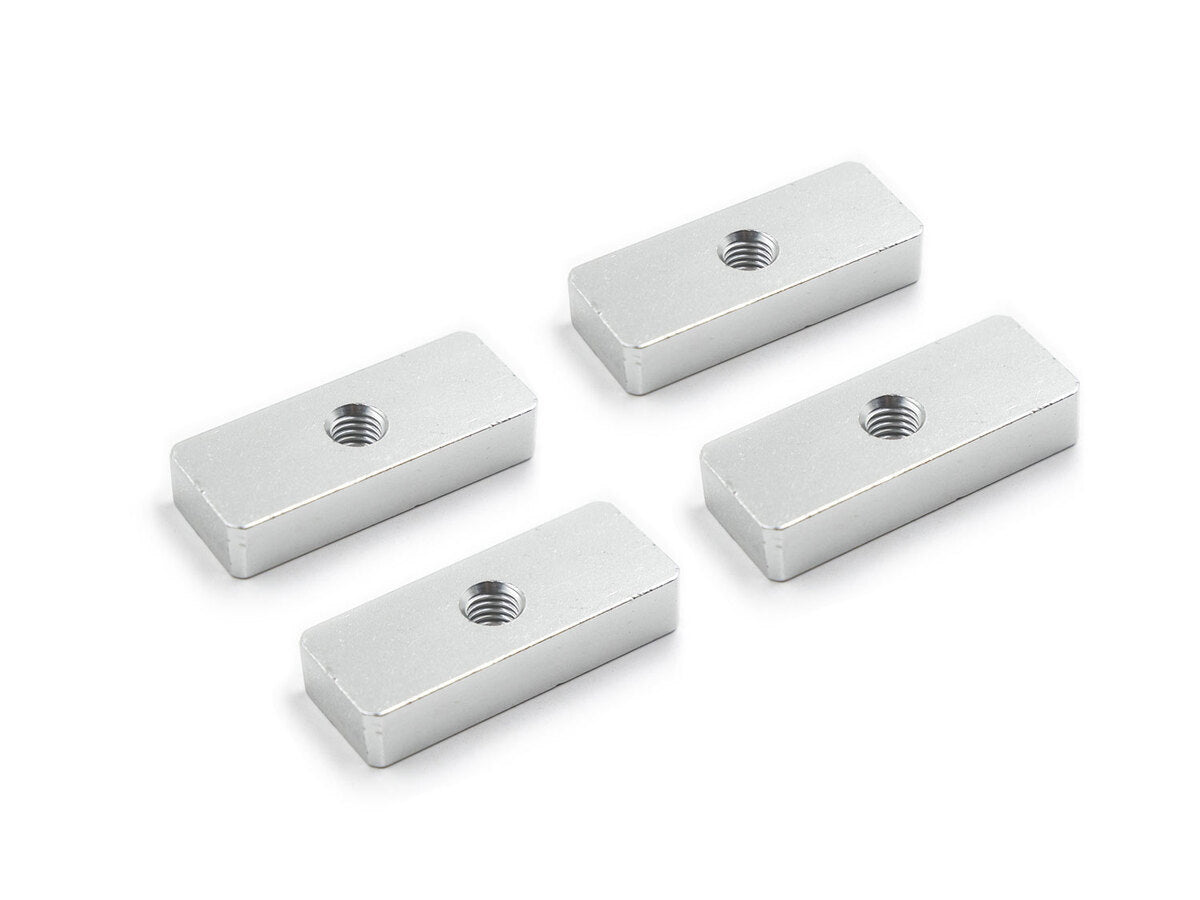Rectangular Slot Nuts M8 Aluminium Slot Nuts for Rhino Rack | StarShield – StarShield Mounts
