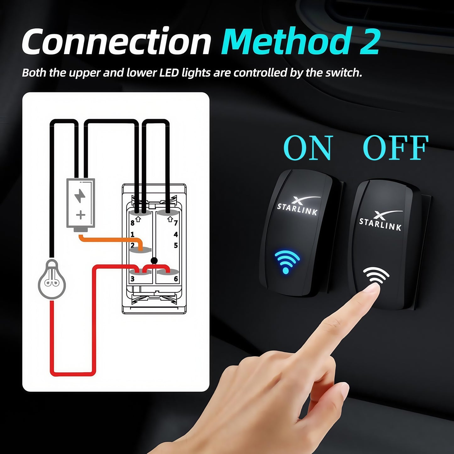 StarShield 12V/24V Power Switch Kit