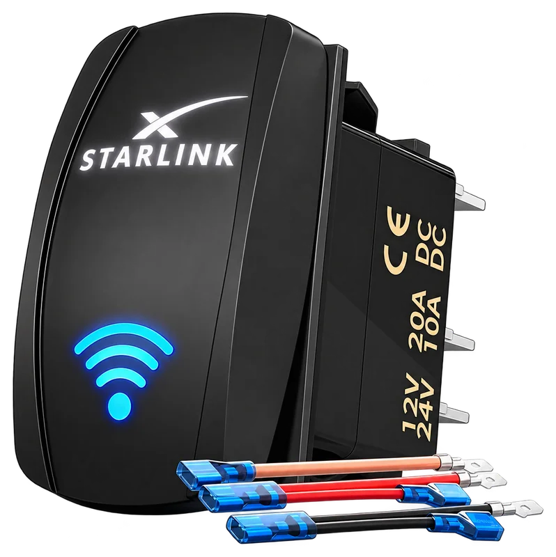 StarShield 12V/24V Power Switch Kit